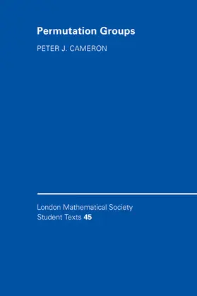 Cameron / Bruce |  Permutation Groups | Buch |  Sack Fachmedien