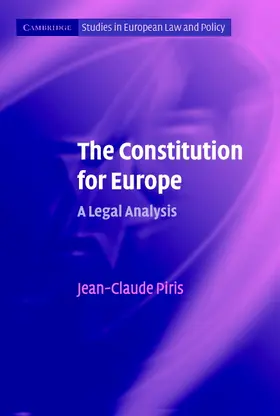 Piris |  The Constitution for Europe | Buch |  Sack Fachmedien