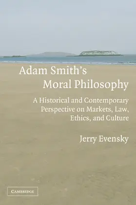 Evensky |  Adam Smith's Moral Philosophy | Buch |  Sack Fachmedien