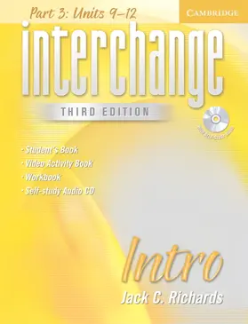 Richards |  Interchange Intro Part 3 Student's Book with Self Study Audio CD | Buch |  Sack Fachmedien
