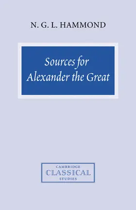 Hammond |  Sources for Alexander the Great | Buch |  Sack Fachmedien