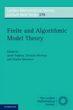 Esparza / Michaux / Steinhorn |  Finite and Algorithmic Model Theory | Buch |  Sack Fachmedien
