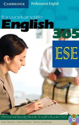 Flinders / Dignen / Sweeney |  English365 Level 3 Personal Study Book with Audio CD (Ese Edition, Malta) | Buch |  Sack Fachmedien