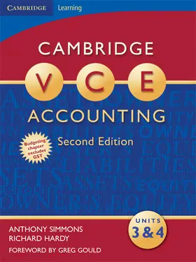 Simmons / Hardy |  Cambridge VCE Accounting Units 3 and 4 | Buch |  Sack Fachmedien