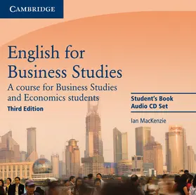 Mackenzie |  English for Business Studies: A Course for Business Studies and Economics Students | Sonstiges |  Sack Fachmedien
