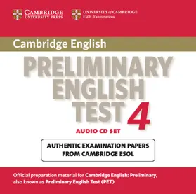  Cambridge Preliminary English Test 4 Audio CD Set (2 CDs) | Sonstiges |  Sack Fachmedien