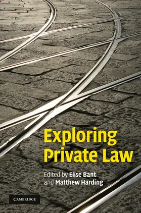 Bant / Harding | Exploring Private Law | Buch | 978-0-521-76435-3 | sack.de