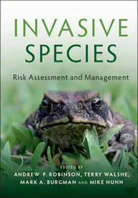 Robinson / Walshe / Burgman |  Invasive Species | Buch |  Sack Fachmedien