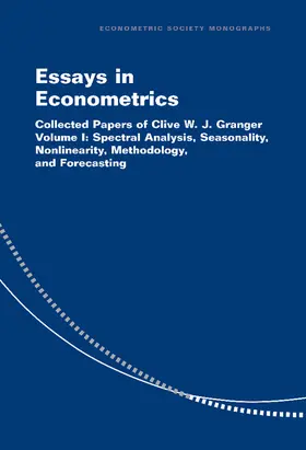 Granger / Ghysels / Swanson |  Essays in Econometrics | Buch |  Sack Fachmedien
