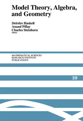 Haskell / Pillay / Steinhorn |  Model Theory, Algebra, and Geometry | Buch |  Sack Fachmedien