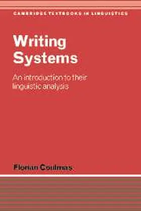 Coulmas / Anderson |  Writing Systems | Buch |  Sack Fachmedien