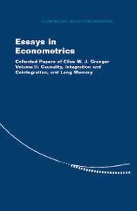 Granger / Ghysels / Swanson |  Essays in Econometrics | Buch |  Sack Fachmedien