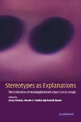 McGarty / Yzerbyt / Spears |  Stereotypes as Explanations | Buch |  Sack Fachmedien