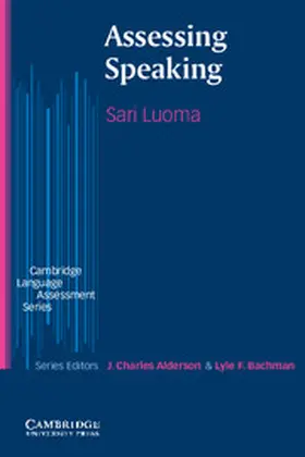 Luoma |  Assessing Speaking | Buch |  Sack Fachmedien