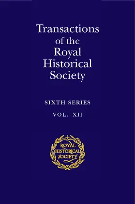  Transactions of the Royal Historical Society | Buch |  Sack Fachmedien