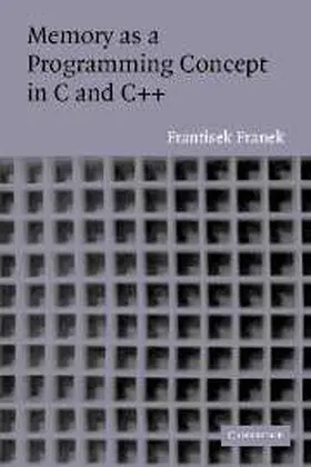 Franek |  Memory Program Concept C and C++ | Buch |  Sack Fachmedien