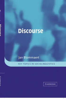 Blommaert / Mesthrie |  Discourse | Buch |  Sack Fachmedien