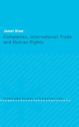 Dine / Rider |  Companies, International Trade and Human Rights | Buch |  Sack Fachmedien