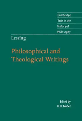 Lessing / Nisbet |  Philosophical and Theological Writings | Buch |  Sack Fachmedien