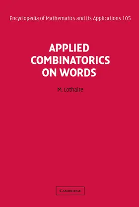 Lothaire |  Applied Combinatorics on Words | Buch |  Sack Fachmedien