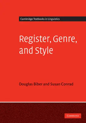 Biber / Conrad |  Register, Genre, and Style | Buch |  Sack Fachmedien