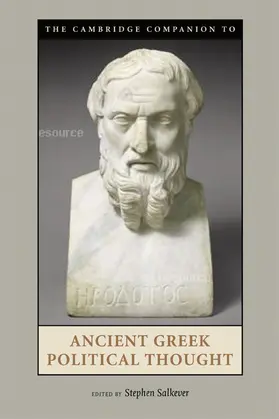 Salkever |  The Cambridge Companion to Ancient Greek Political Thought | Buch |  Sack Fachmedien