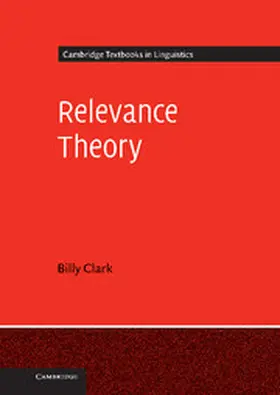 Clark |  Relevance Theory | Buch |  Sack Fachmedien
