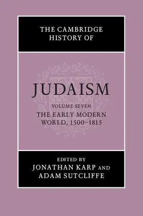 Karp / Sutcliffe |  The Cambridge History of Judaism | Buch |  Sack Fachmedien