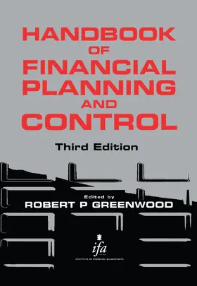 Greenwood |  Handbook of Financial Planning and Control | Buch |  Sack Fachmedien