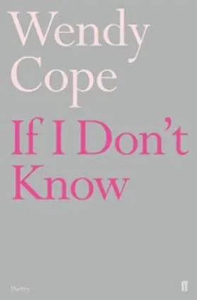Cope |  If I Don't Know | eBook | Sack Fachmedien