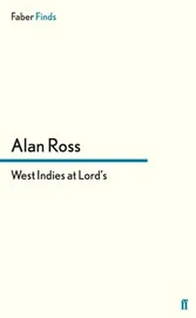 Ross |  West Indies at Lord's | eBook | Sack Fachmedien