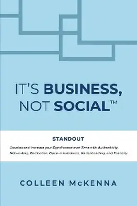 McKenna |  It's Business, Not Social(TM) | eBook | Sack Fachmedien