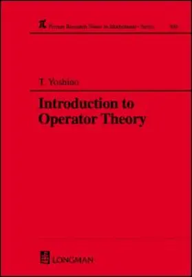Yoshino |  Introduction to Operator Theory | Buch |  Sack Fachmedien