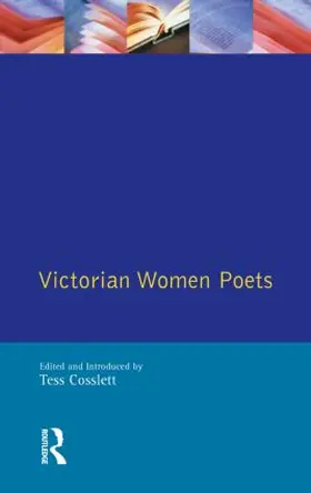 Cosslett |  Victorian Women Poets | Buch |  Sack Fachmedien