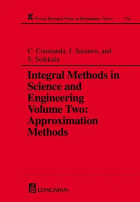 Constanda / Saranen / Seikkala |  Integral Methods in Science and Engineering | Buch |  Sack Fachmedien