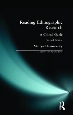 Hammersley | Reading Ethnographic Research | Buch | 978-0-582-31104-6 | sack.de