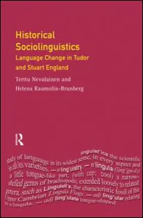 Nevalainen / Raumolin-Brunberg |  Historical Sociolinguistics | Buch |  Sack Fachmedien