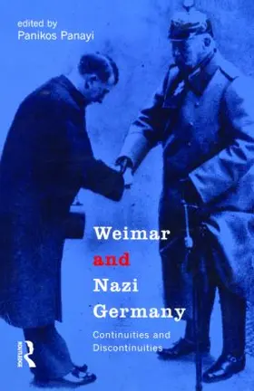 Panayi | Weimar and Nazi Germany | Buch | 978-0-582-32780-1 | www2.sack.de