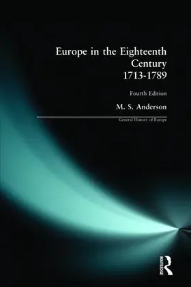 Anderson |  Europe in the Eighteenth Century 1713-1789 | Buch |  Sack Fachmedien