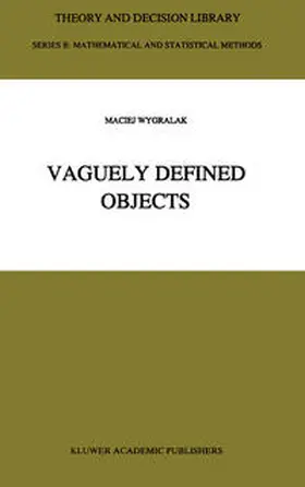Wygralak |  Vaguely Defined Objects | eBook | Sack Fachmedien