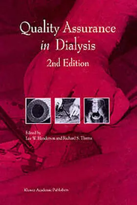 Henderson / Thuma |  Quality Assurance in Dialysis | eBook | Sack Fachmedien