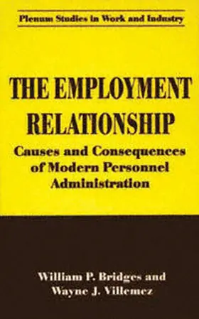 Bridges / Villemez | The Employment Relationship | E-Book | sack.de