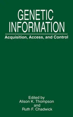 Thompson / Chadwick | Genetic Information | E-Book | sack.de