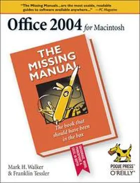 Walker / Tessler / Berkowitz | Office 2004 for Macintosh | Buch | 978-0-596-00820-8 | www2.sack.de