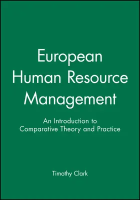 Clark |  European Human Resource Manage | Buch |  Sack Fachmedien