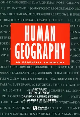 Agnew / Livingstone / Rogers |  Human Geography | Buch |  Sack Fachmedien