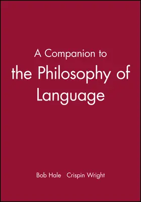 Hale / Wright / Miller |  Companion Philsphy Language | Buch |  Sack Fachmedien