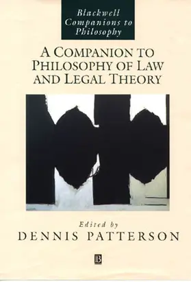 Patterson |  Companion to Philosophy Law and Legal | Buch |  Sack Fachmedien