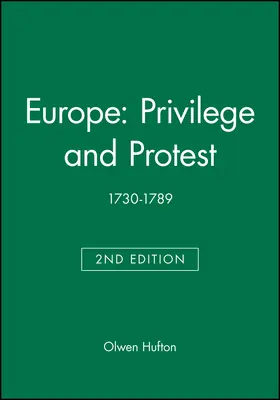 Hufton |  Europe: Privilege and Protest | Buch |  Sack Fachmedien