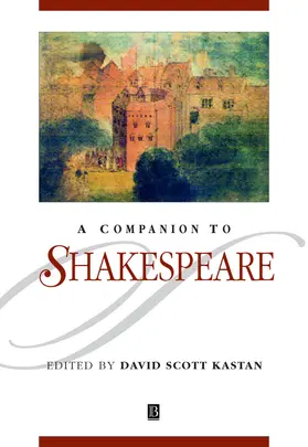 Kastan |  A Companion to Shakespeare | Buch |  Sack Fachmedien